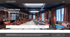 Desktop Screenshot of cataloniahotels.com